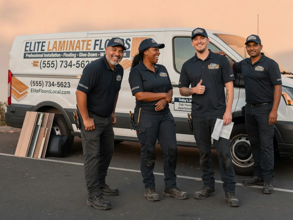 Laminate flooring installation company in Cashion, OK